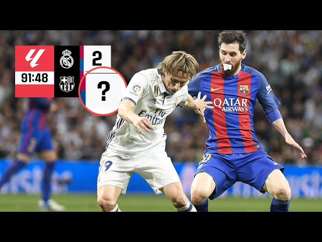 Los 10 ÚLTIMOS MINUTOS del gol de MESSI en ELCLÁSICO 🔥