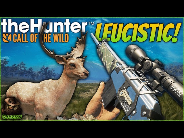 We Found Our First GIANT Leucistic Fallow Deer! Call of the wild