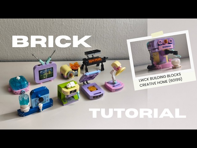How to Build Unofficial Lego Creative Home (60199) Step-by-Step Tutorial | LWCK Building Blocks