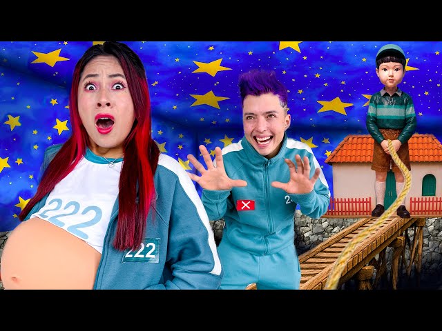 LOS MEJORES JUEGOS DEL CALAMAR !! #layara #comedy #funny #santioficial #camiloaguillonn #viral