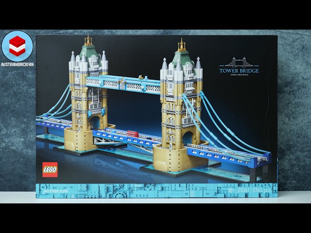 LEGO Architecture 21067 Tower Bridge - LEGO Speed Build Review