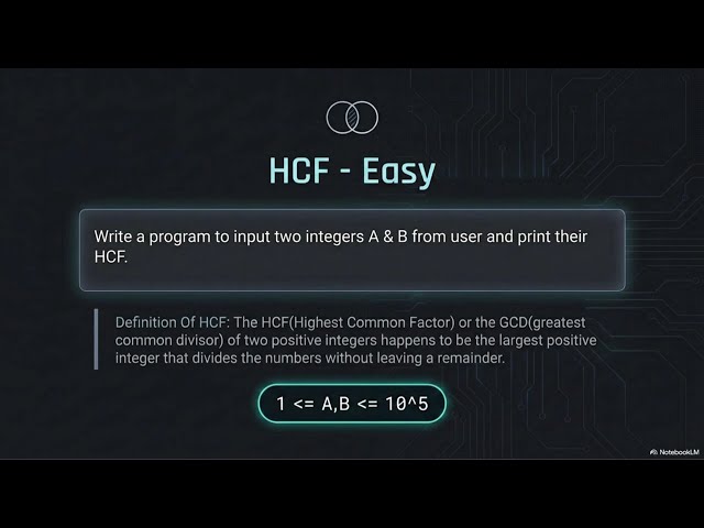Day 07 | AP01-04 - Week02 | Square root of a number | Is Perfect Square ? | HCF-Easy | LCM-Easy