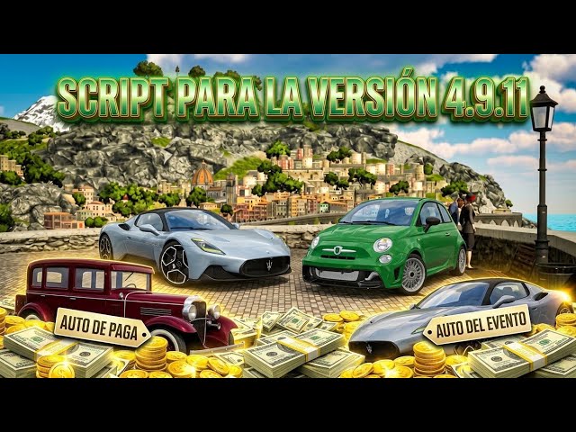 ⚡ Script for Car Parking Multiplayer 🔰 Global Version 4.9.11 Money, coins, paid cars and more