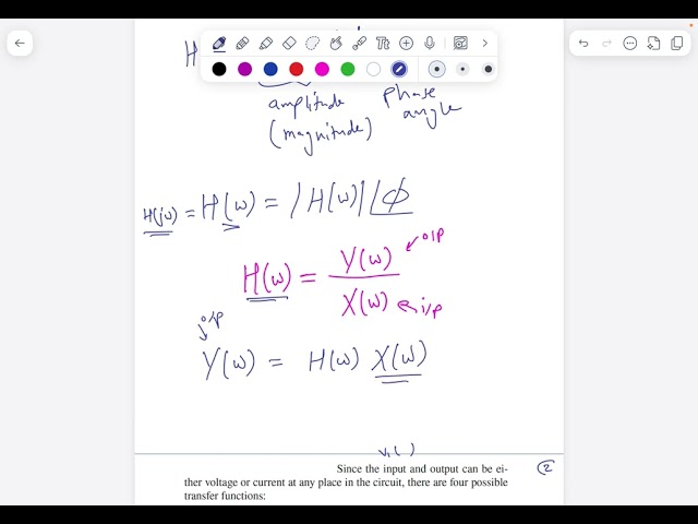 [Topic 6 Part 1] Transfer Function