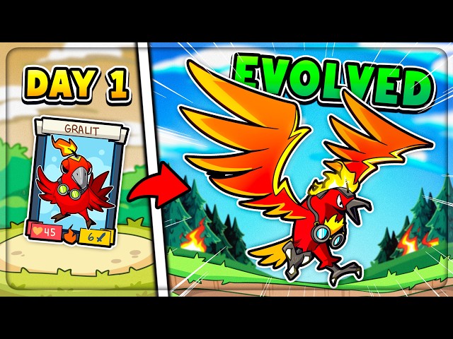 When you evolve the ultimate monsters