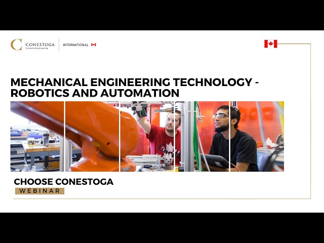 Mechanical Engineering technology - Robotics and Automation