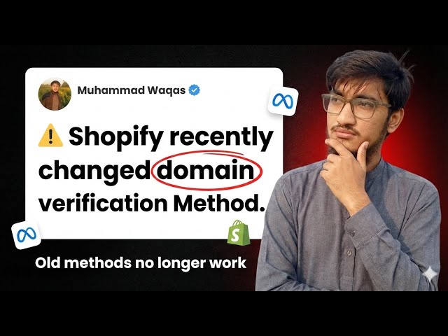 How to Verify Shopify Domain in Facebook Business Manager (NEW Method)