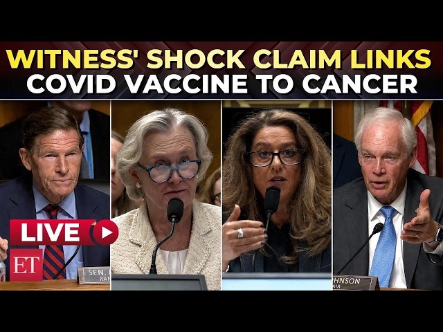 'Spike proteins in tumor?': Chilling claim on 'mRNA COVID vaccines causing Cancer' at Senate hearing