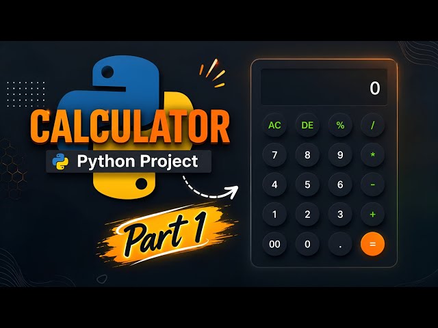 Your First Python Project | Calculator Build Tutorial 🔥