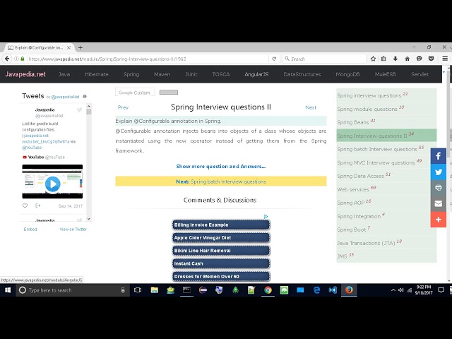 Explain @Configurable annotation in Spring. | javapedia.net