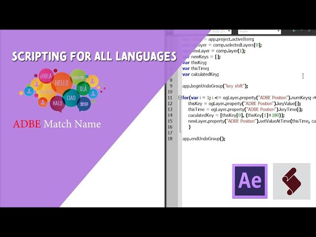 ExtendScript Tutorial: Scripting For All Languages