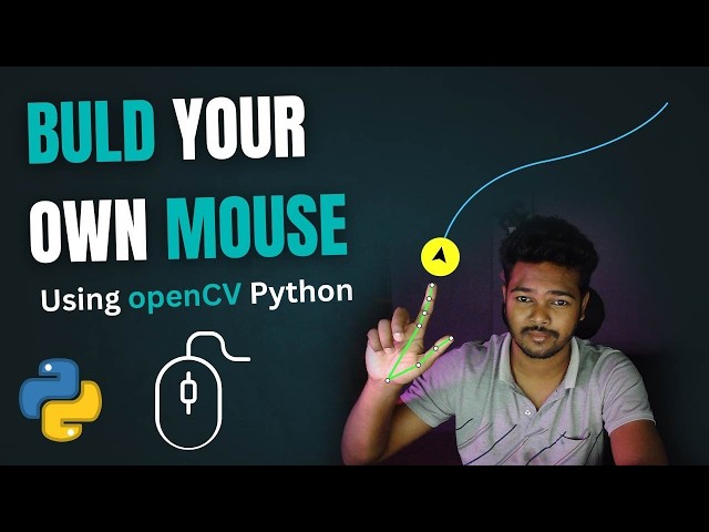 🖱️(Updated) Control Your Mouse Cursor with Your Hand Using Python openCV & Task API
