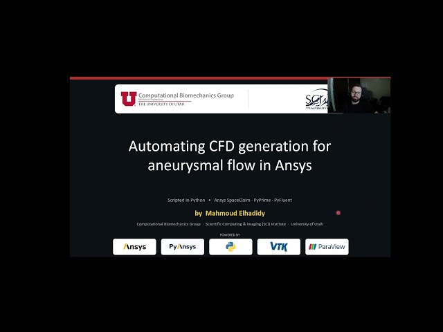 Automated CFD using PyAnsys (Intro to tutorial)