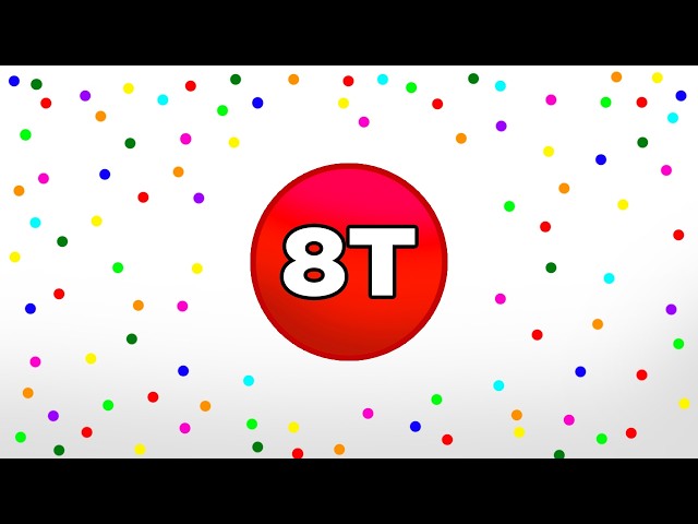 MAX LEVEL BIGGEST BALL! Agar.io