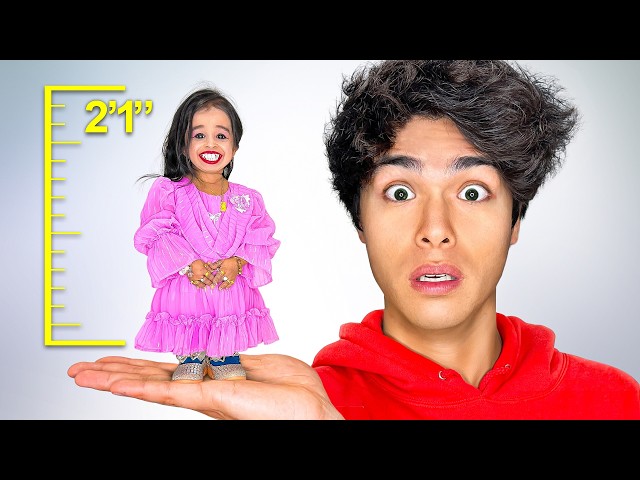 I Spent 24 Hours With The World’s SHORTEST Woman!