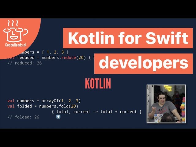 Kotlin for Swift developers, Ellen Shapiro