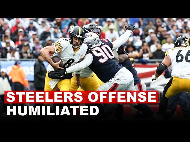 New England Patriots Defense Crushes Pittsburgh Steelers In Defensive Masterclass