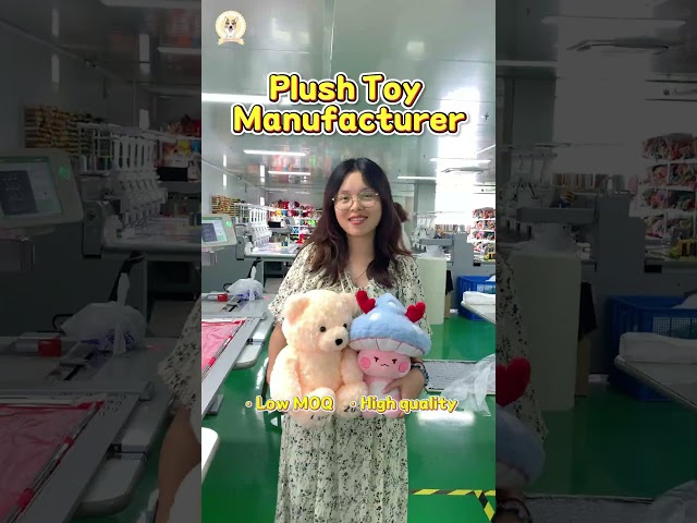 🌟Plush toy manufacturer, custom a variety of plush toys.  #toymanufacturer #custommade #customplush
