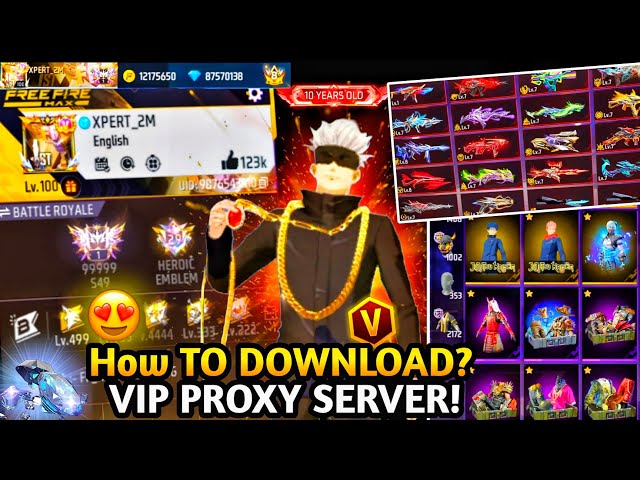 Free Fire Latest VIP Proxy Server 😱💯 | How To Download OB52 Proxy Server Free Fire 2026 