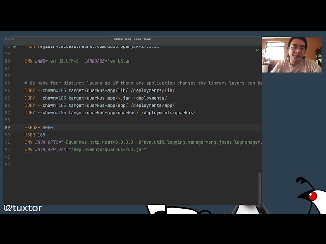 Construyendo un contenedor Docker con Quarkus