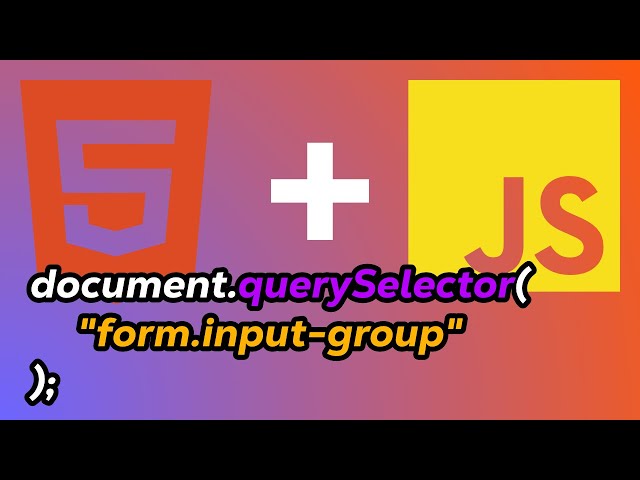 [JavaScript] HTML and DOM manipulation for beginners