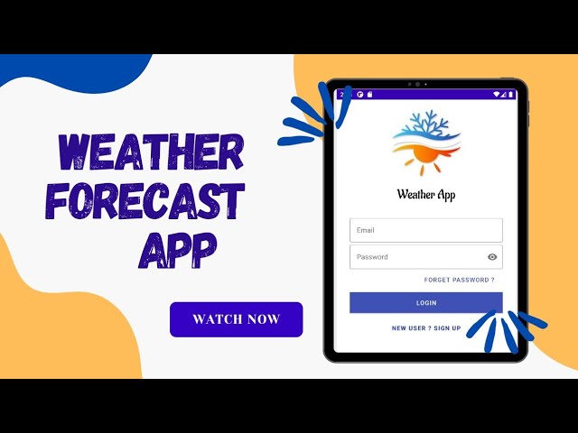 Weather App | how to create Login Screen using material design|android tutorial