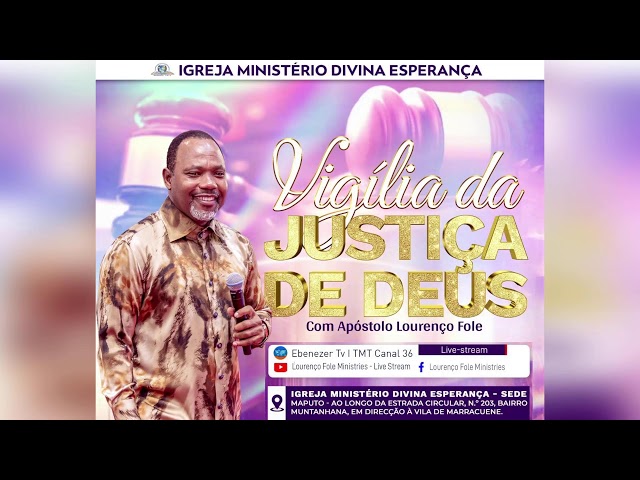 VIGÍLIA DA JUSTIÇA DE DEUS | EM DIRECTO | 05.12.2025