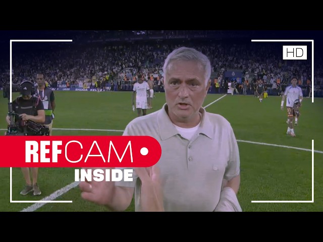 REFCAM POV: MOURINHO’s REAL MADRID DEBUT 👀