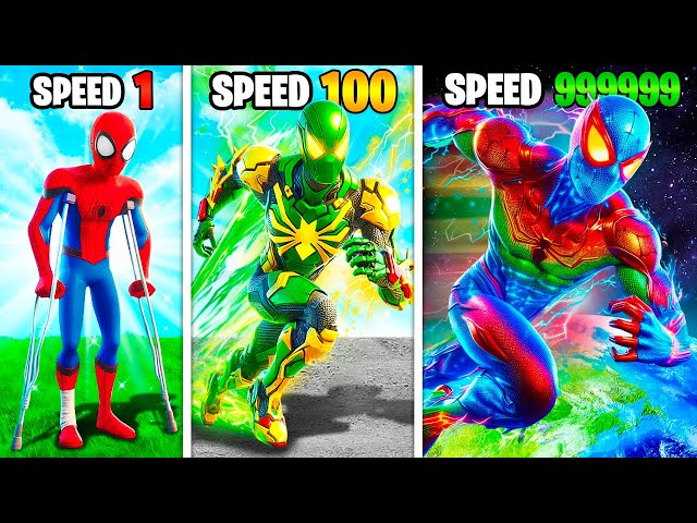 Upgrading SPIDERMAN To FASTEST EVER In GTA 5