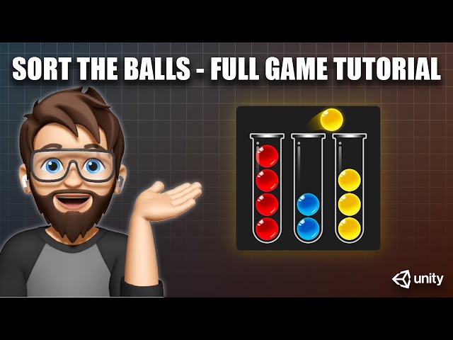 Build Your FIRST Hyper-Casual Game: "Sort The Balls" (Unity Full Course) | #vickythegamedev