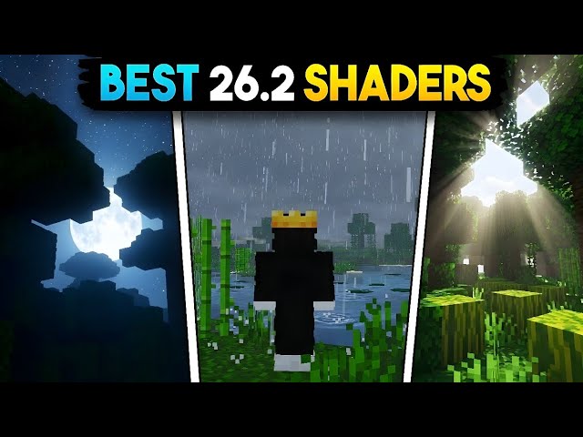 🤯 I Found 3 MOST Realistic Shaders for MCPE 26.2(Render Dragon)
