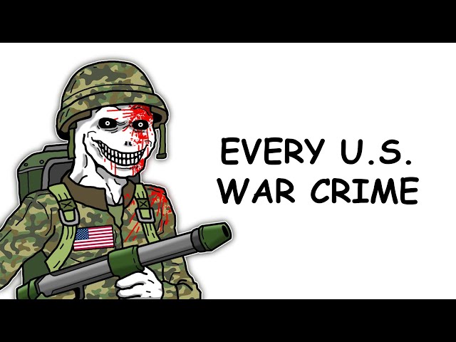 Every Major US War Crime, in 16 Minutes