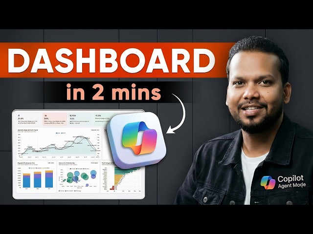 Create Interactive Dashboards with Copilot Agent (No Skills Needed)