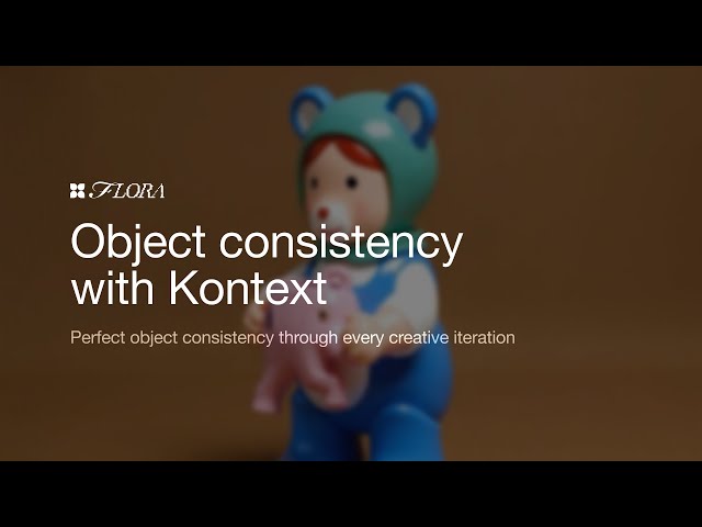 Object Consistency with Kontext