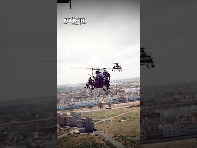 Little Bird Strafing Run in Mogadishu  #thewarofficepodcast #history