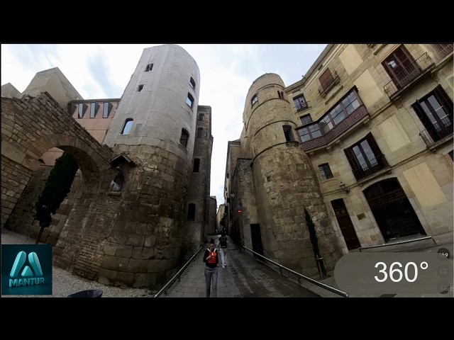 Porta Praetoria (Plaça Nova): Main Gate of Barcino | BCN Revelada 360