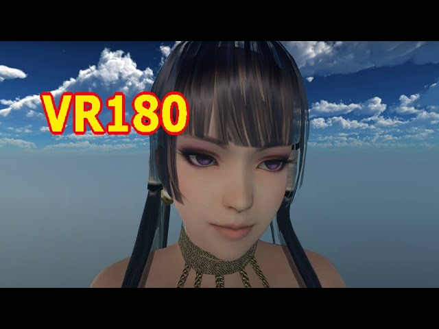 【VR180】Nyotengu , face【DanceXR(MMD) 】