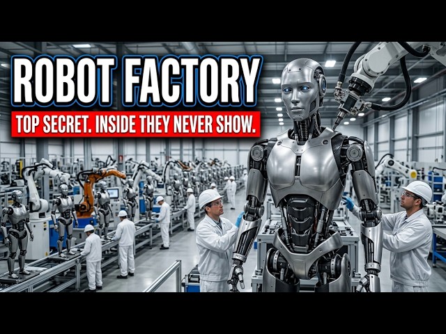 Humanoid Robot Manufacturing Process  Advanced Robotics Engineering  EF6
