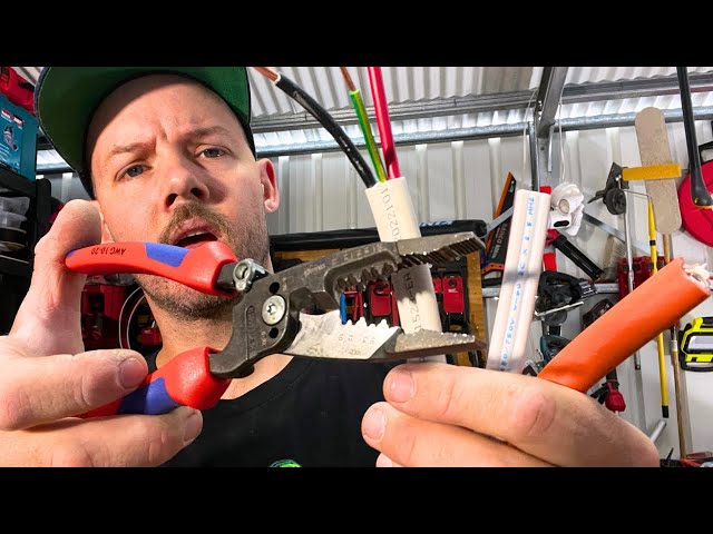 Australian commercial electrician looks at KNIPEX strippers 13728