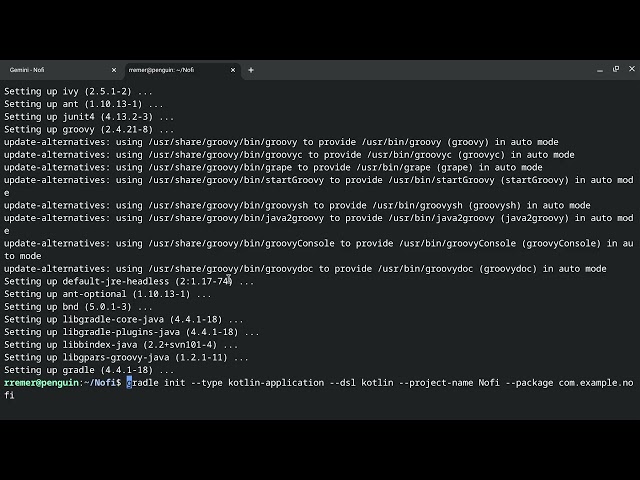 Failing to Initialize an Android Project