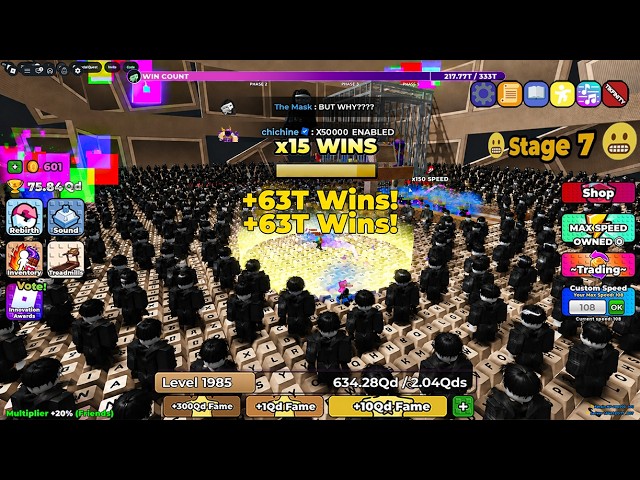 I BEAT THE MASK and GALAXY 2 in Admin Abuse +1 Speed Keyboard Escape Roblox