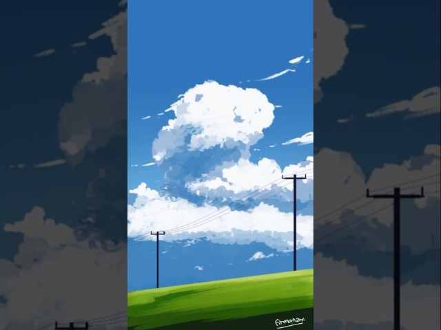 Part 70 | Drawing Cloud Aesthetic #ibispaintx #painting #art #digitalart #tutorial #foryou #fyp