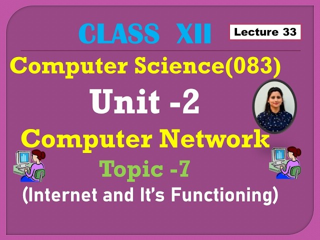How Does the Internet Work? | Internet & Its Functioning | Class 12