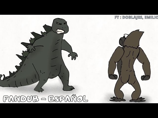 GODZILLA vs MONKEY - parte 1 ( Fandub Español )