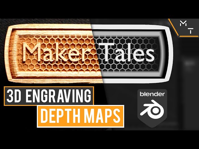 3D Laser Engraving | How To Make A Depth Map Out Of Almost Anything |  STL to Depth Map  | Tutorial
