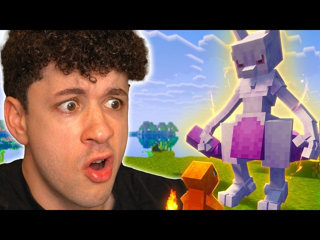 My FIRST Time Playing COBBLEMON! Pokemon Minecraft