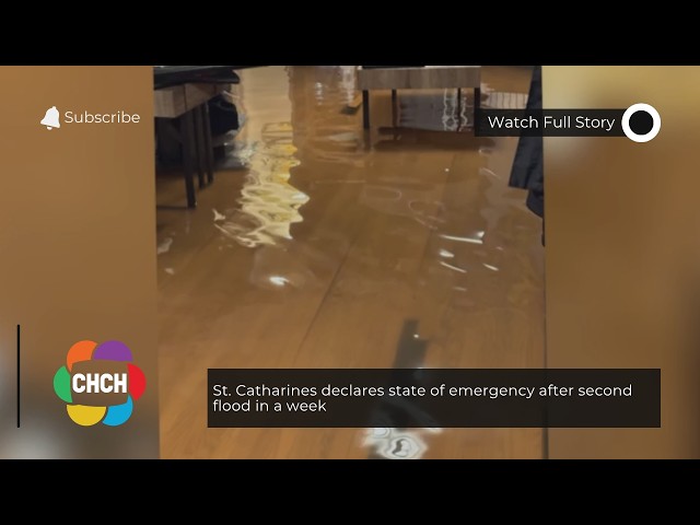 St. Catharines declares state of emergency after flooding