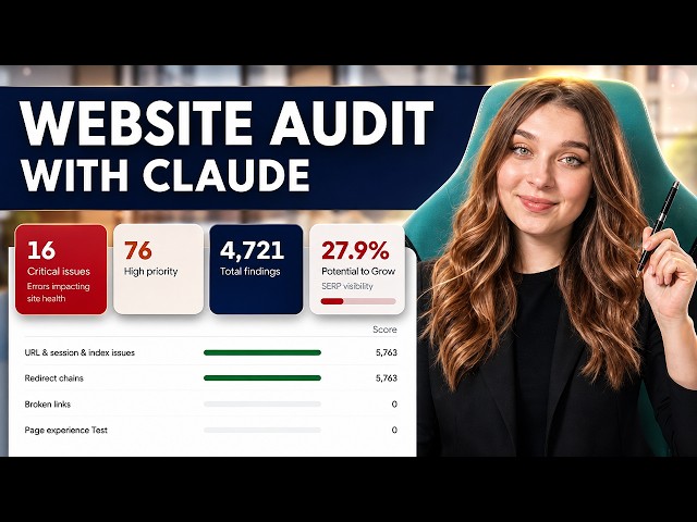 Claude can Audit your entire Website in 10 minutes! (Full guide)