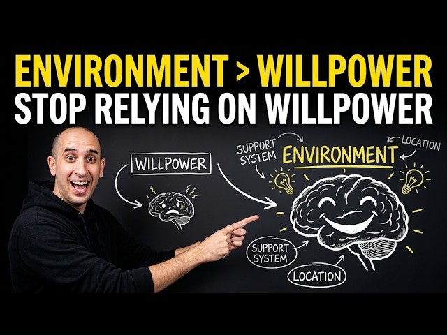 Why Your Environment Shapes You More Than Willpower