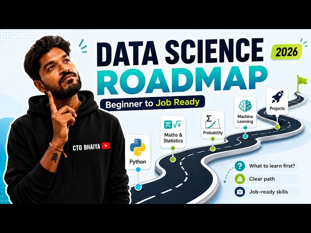 🔥 Data Science Roadmap 2026: Zero Se Data Scientist Kaise Bane? 🚀